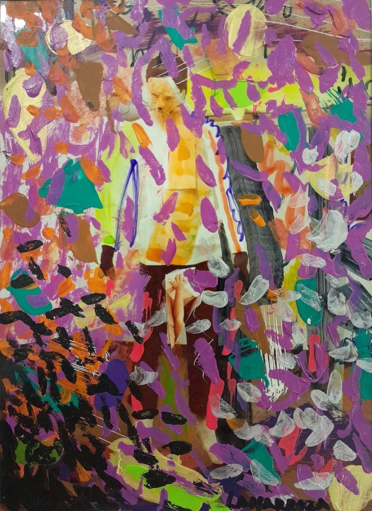 Prudencio Lamarroza 
Lost in Color, 1981
Mixed Media
7in x 5in